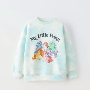 My Little Pony Tie Dye Sweatshirt - Blue